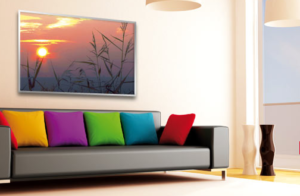 Infrared heater picture panel